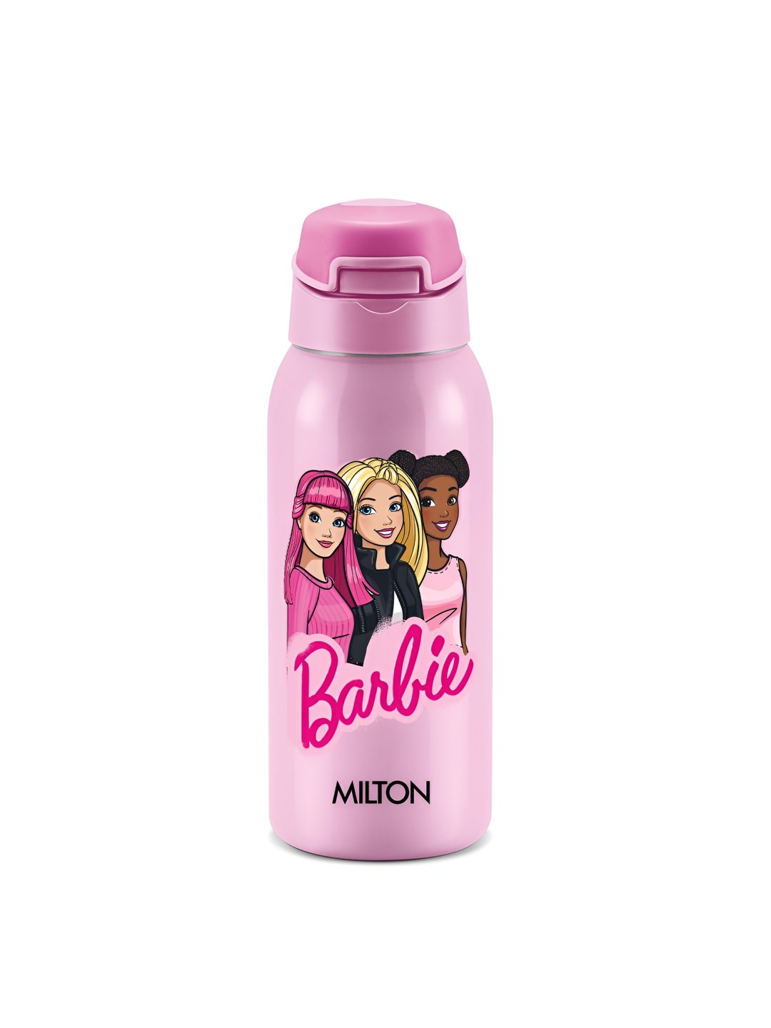 

Milton Kids Barbie Print Sportive 400 Thermosteel Vacuum Insulated Water Bottle 400 ml, Pink