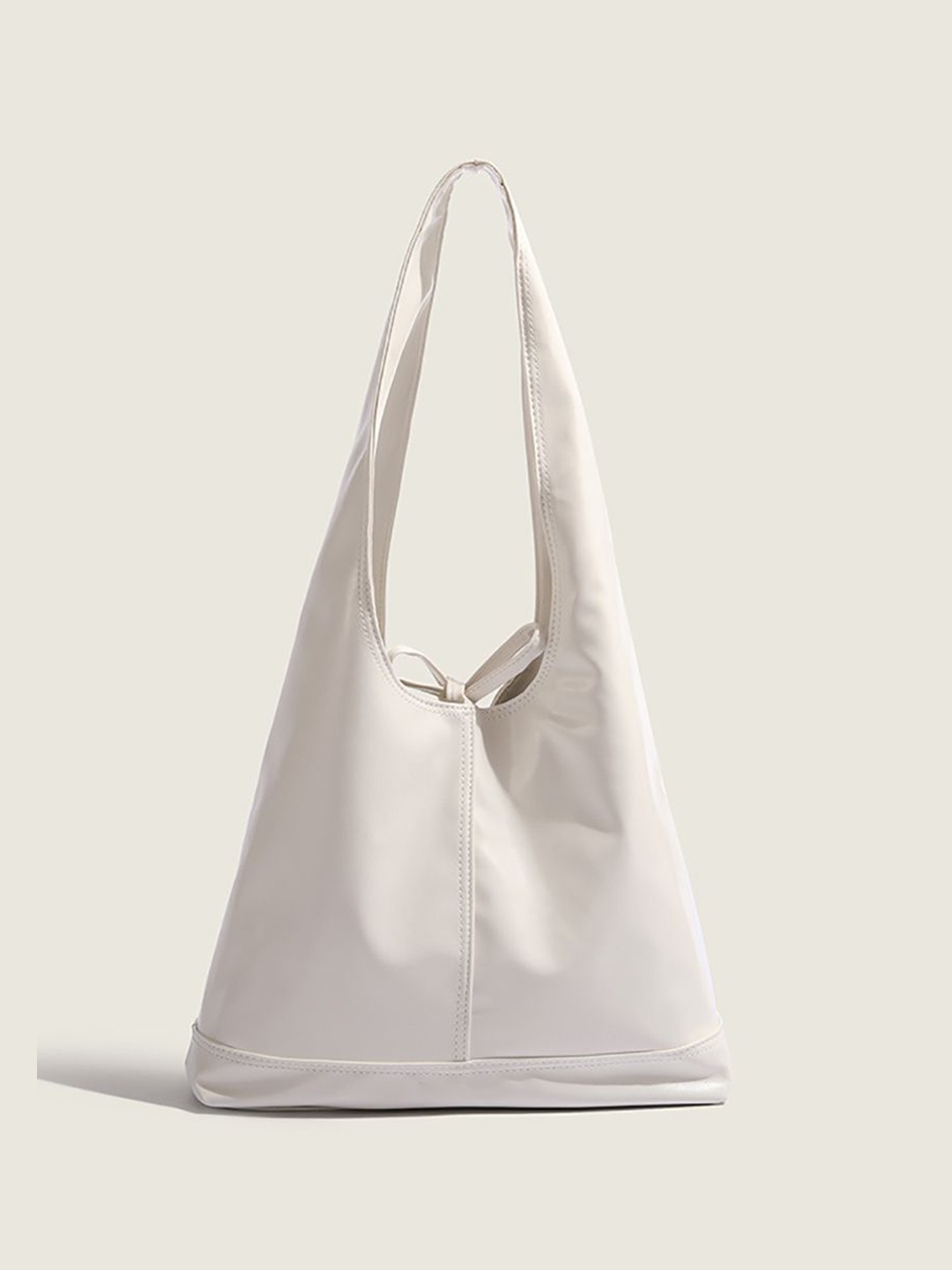 

StyleCast x Revolte Women Solid Swagger Hobo Bag, White