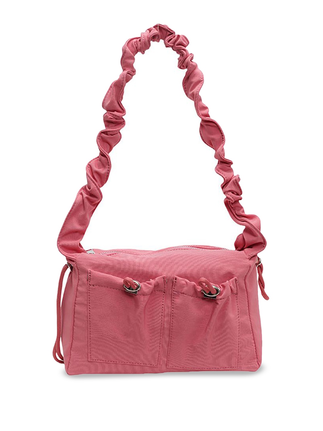 

StyleCast x Revolte Women Solid Shopper Shoulder Bag, Fuchsia