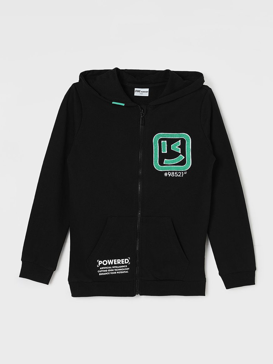 

Fame Forever by Lifestyle Boys Graphic Printed Cotton Sweatshirt, Black