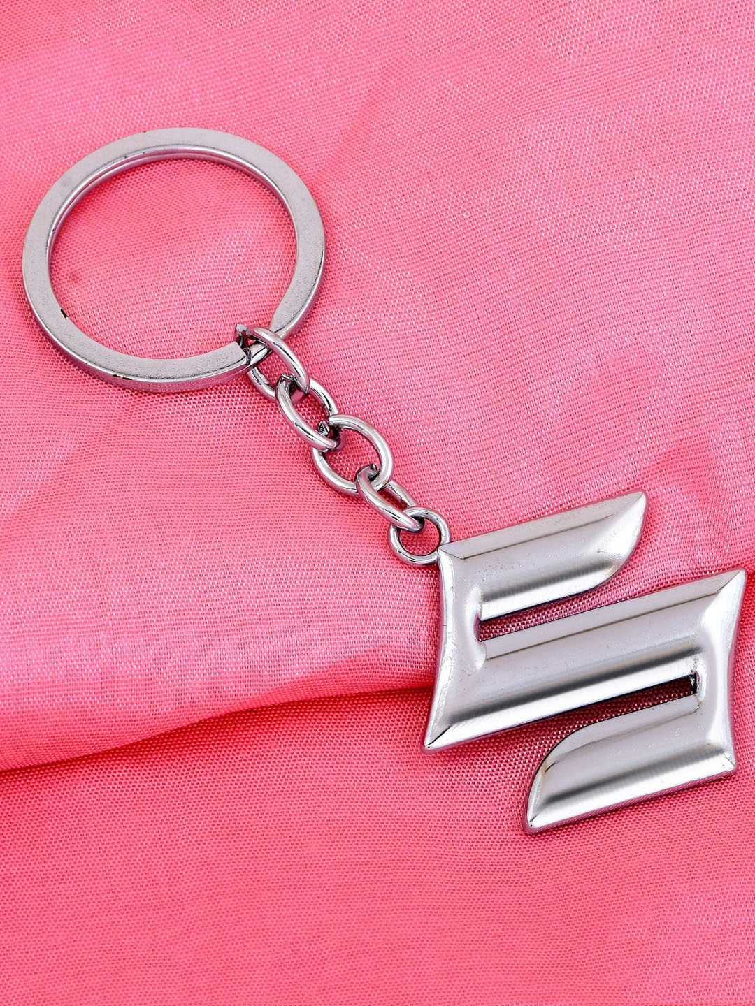 

MEMOIR Stainless Steel Suzuki Logo Car Bike Keyring