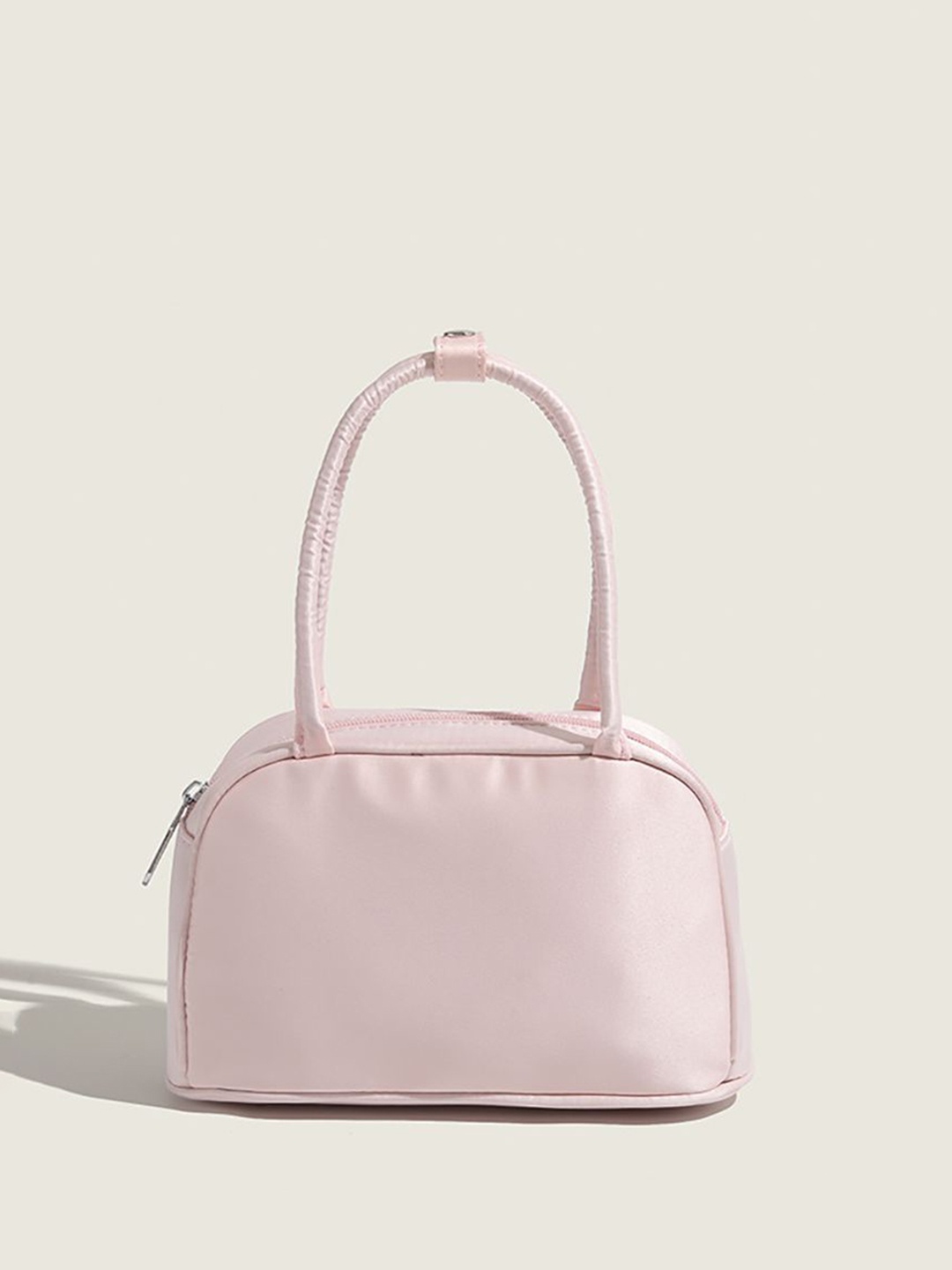 

StyleCast x Revolte Women Solid Structured Handheld Bag, Pink