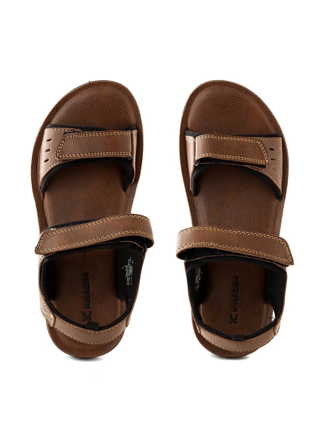 

Khadims Men Comfort Sandals, Brown
