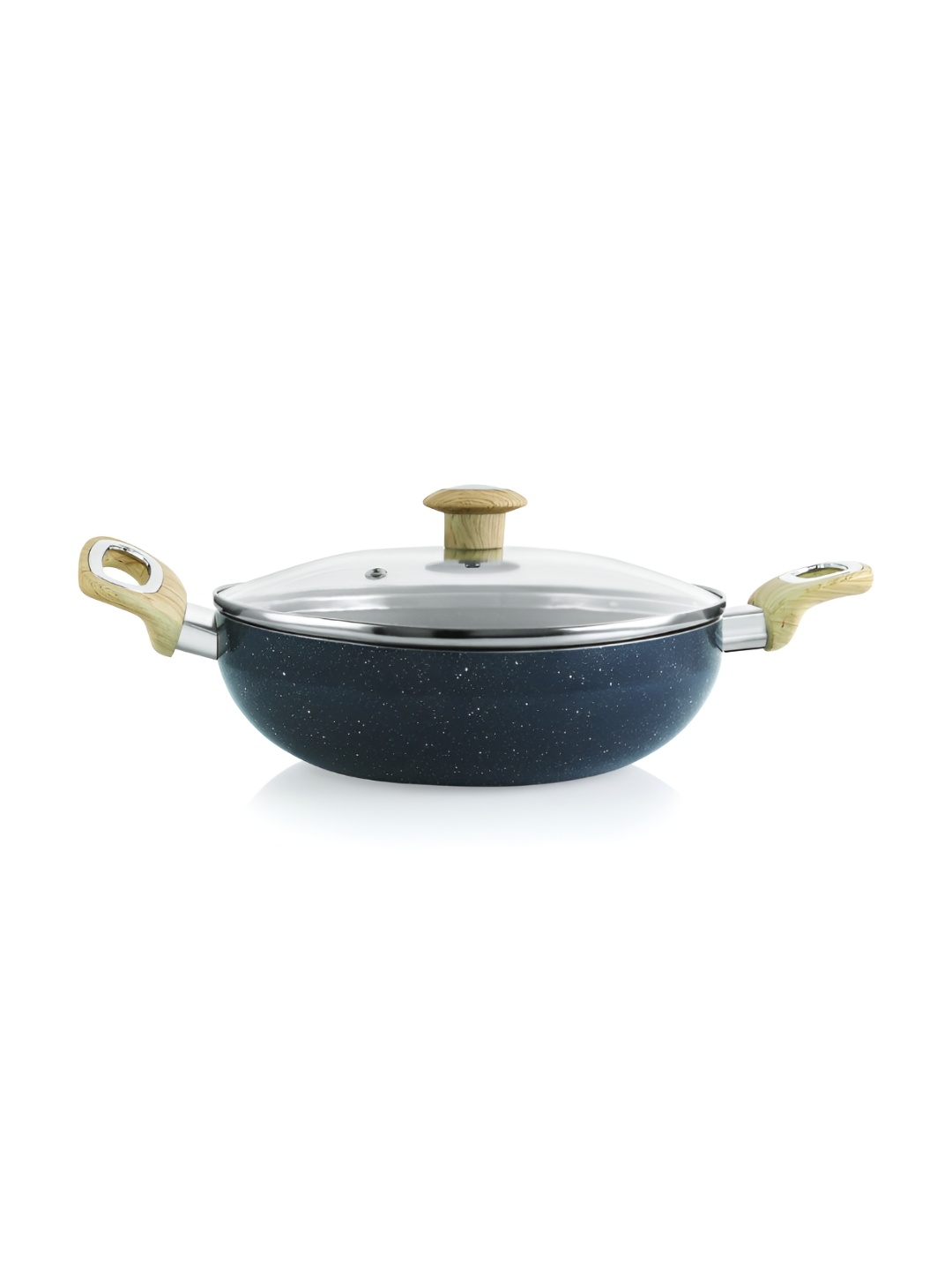 

COOKWELL Grey Nonstick Kadai German Microcrystal Technology 2.5L