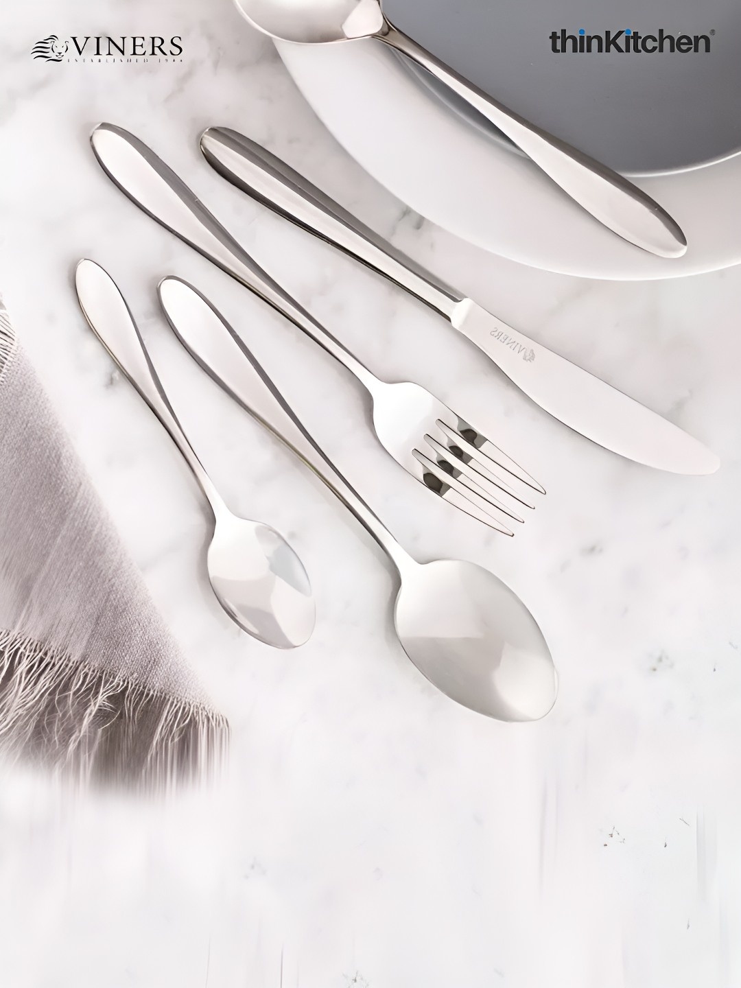 

Viners Steel Stainless Steel Cutlery Set of