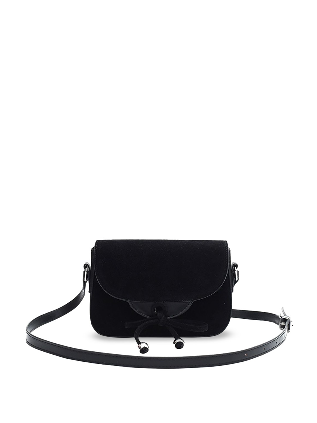 

StyleCast x Revolte PU Bowling Sling Bag, Black
