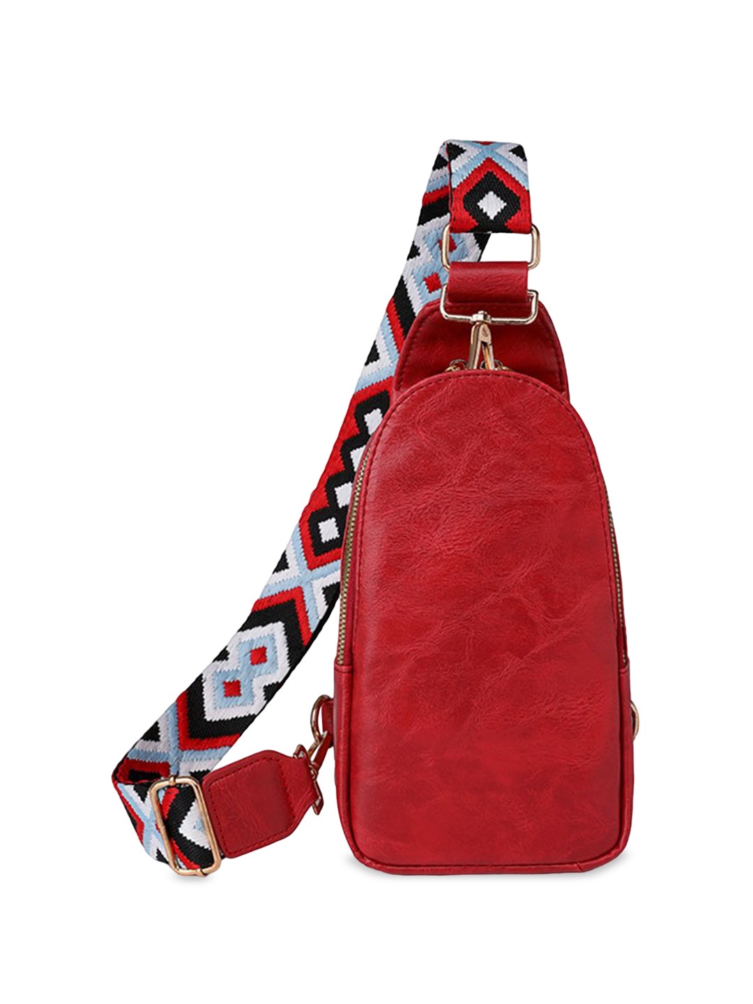 

StyleCast x Revolte Women Solid Bucket Shoulder Bag, Red