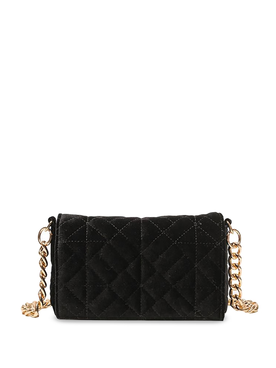 

StyleCast x Revolte Women Textured Bowling Sling Bag, Black