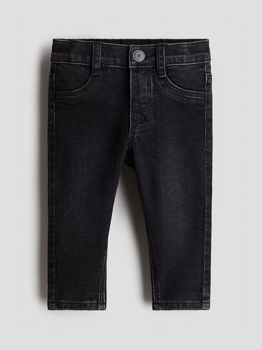 

H&M Infant Boys Skinny Fit Mid-Rise Jeans, Black