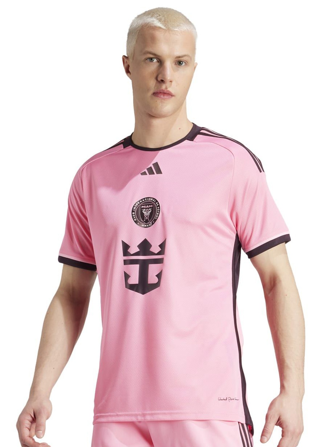 

ADIDAS Men Imcf H Jsy Au N Printed Tshirt, Pink