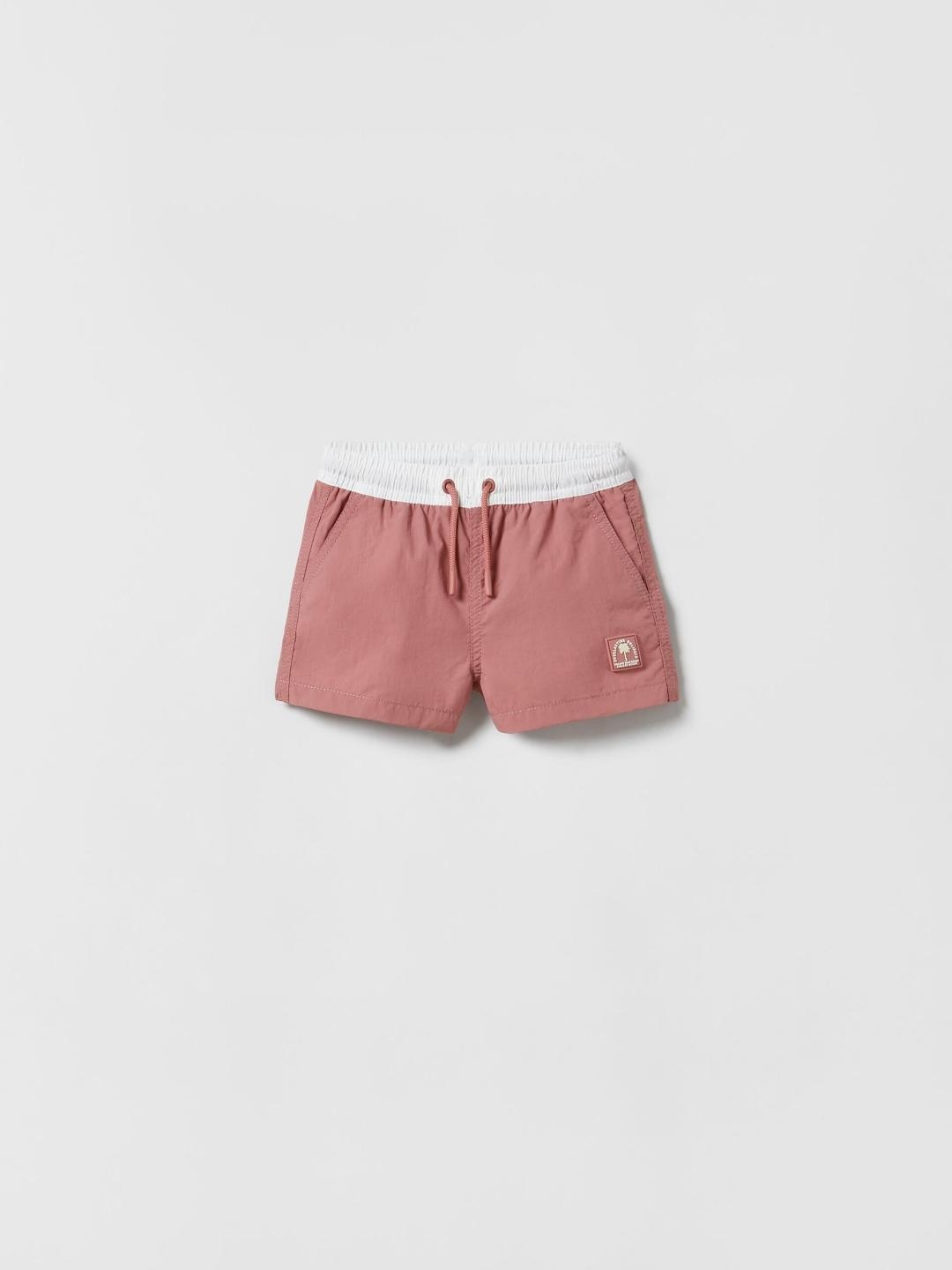 

ZARA Kids-Unisex Brown Swimwear