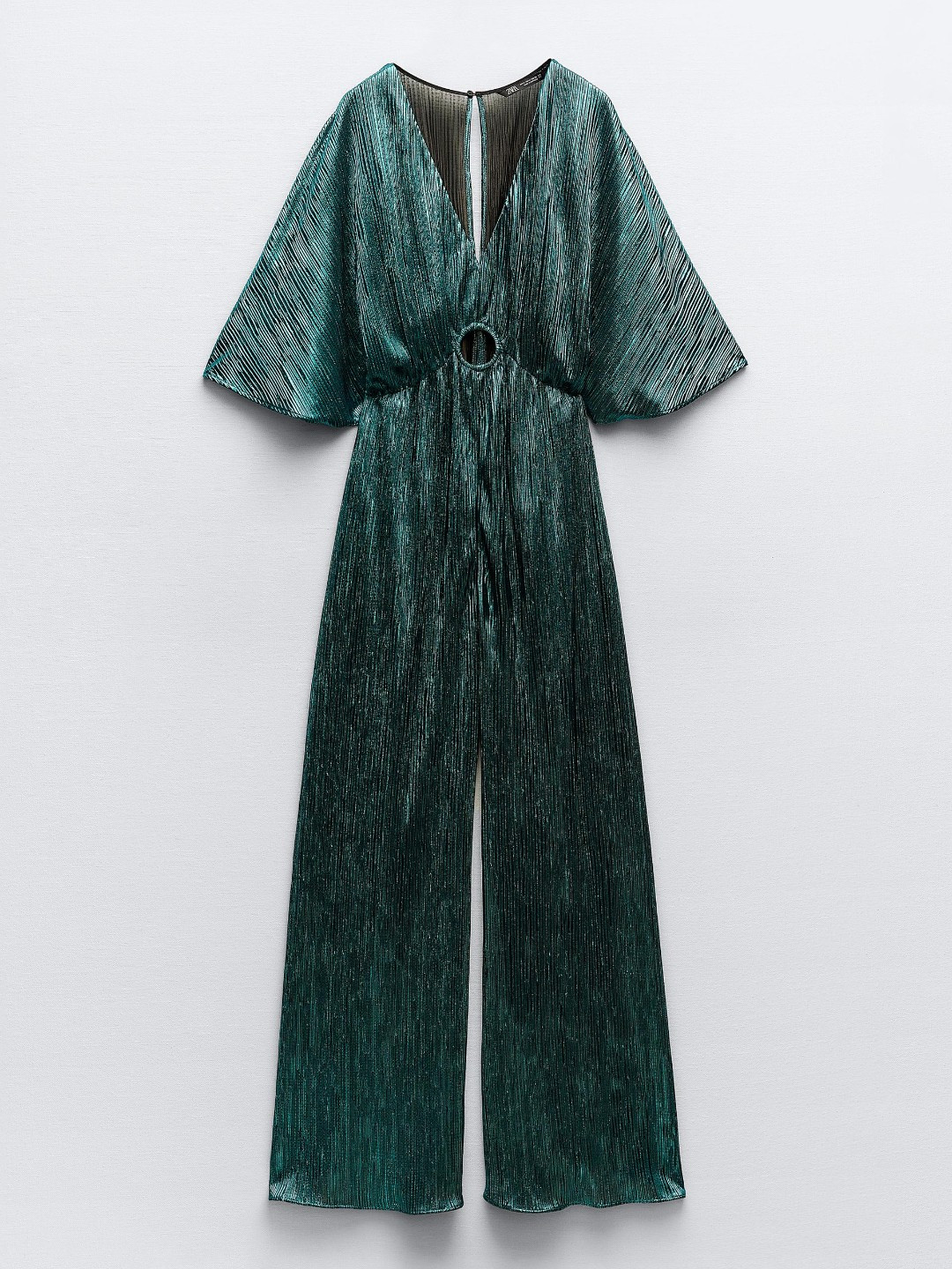 

ZARA Girls Turquoise Blue Jumpsuit