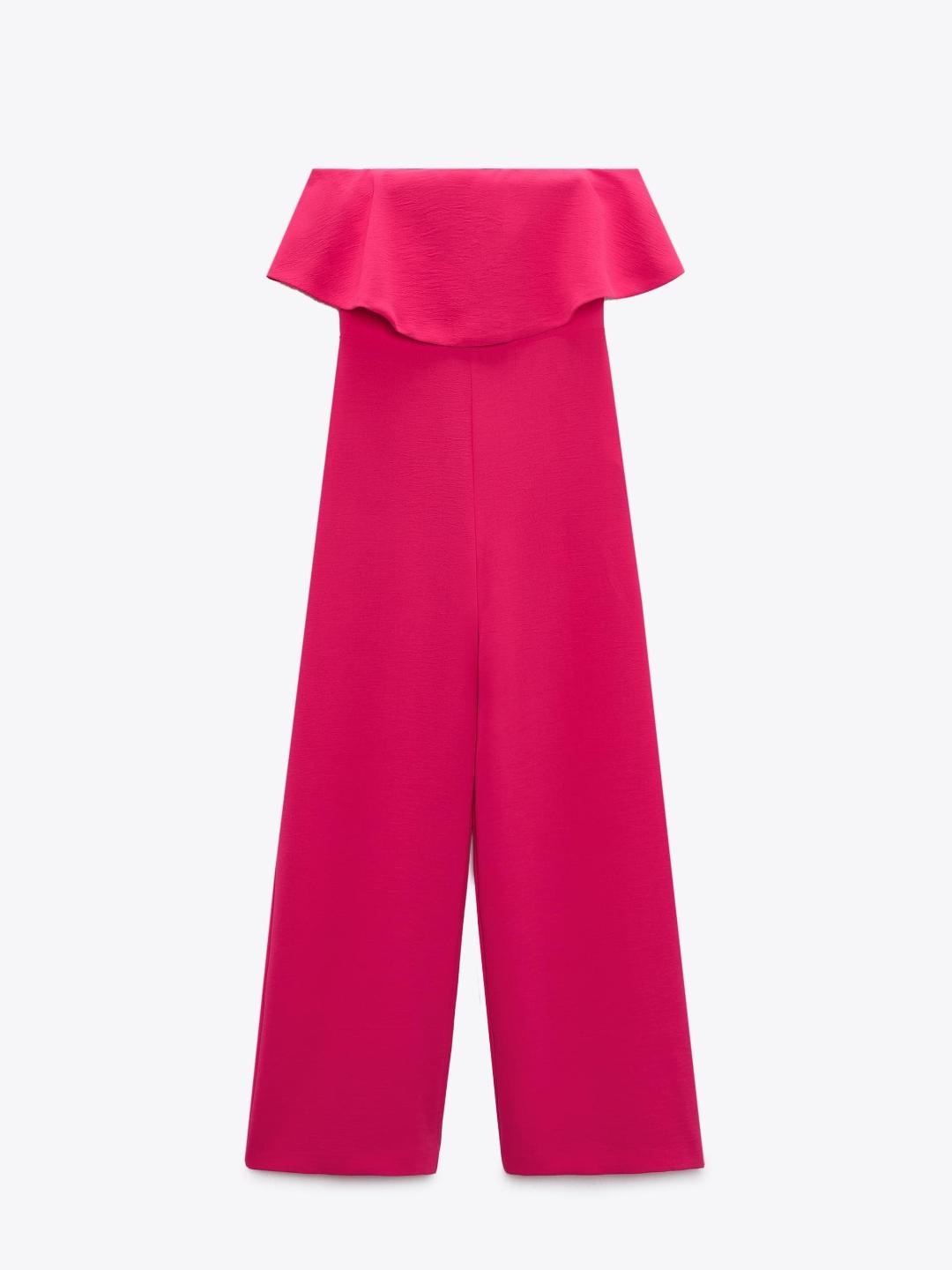 

ZARA Women Purple Jumpsuit