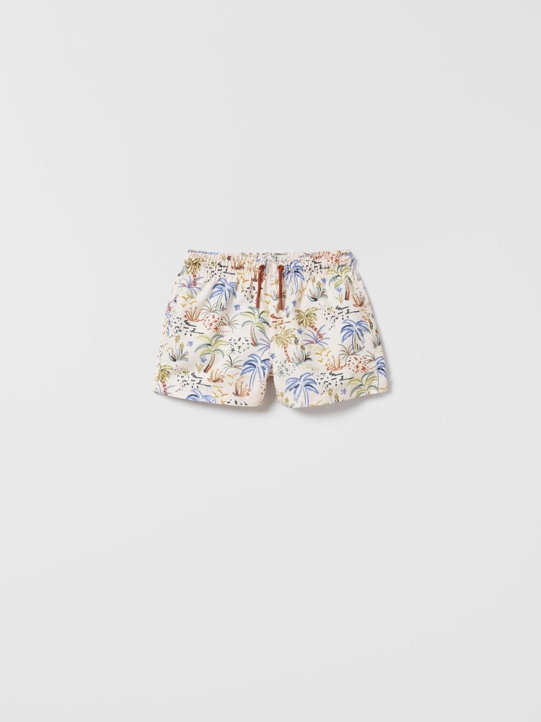 

ZARA Boys Beige Swimwear