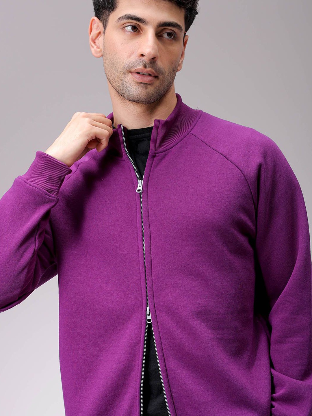 

The Indian Garage Co Men Long Sleeves Sweatshirt, Purple