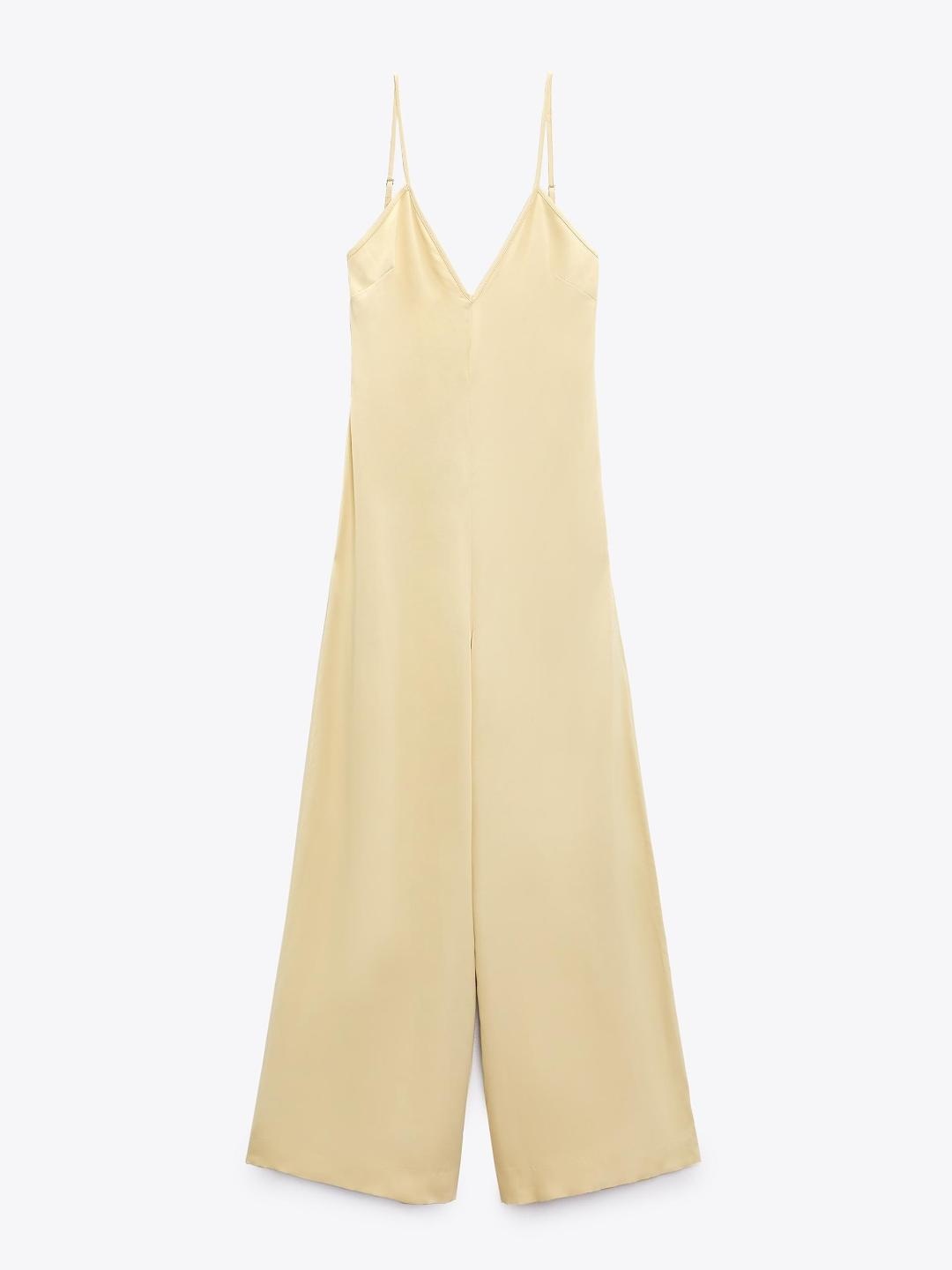 

ZARA Women Coffee Brown Jumpsuit