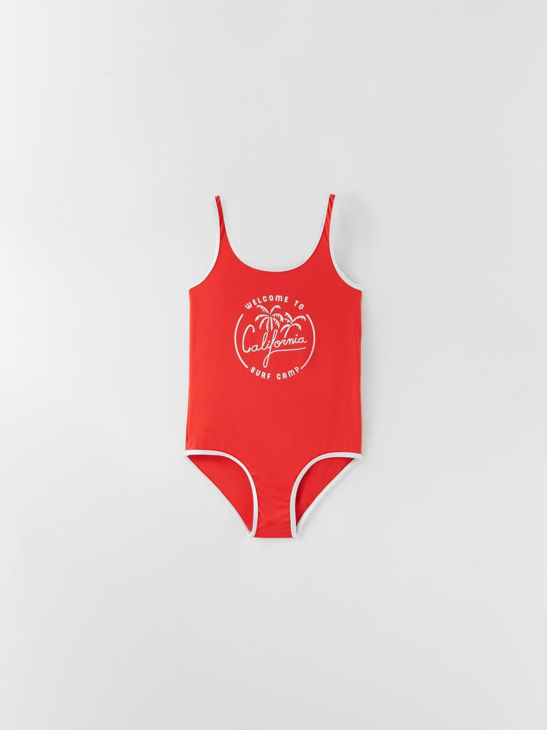 

ZARA Kids-Unisex Red Swimwear