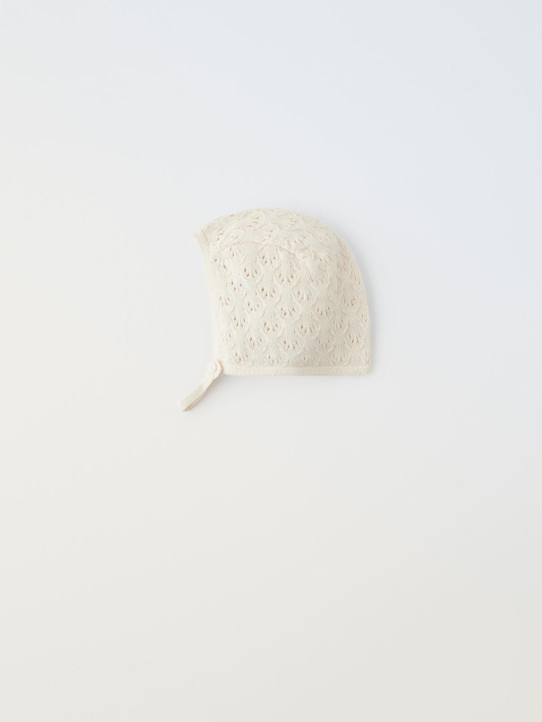 

ZARA Kids-Unisex Beige Caps