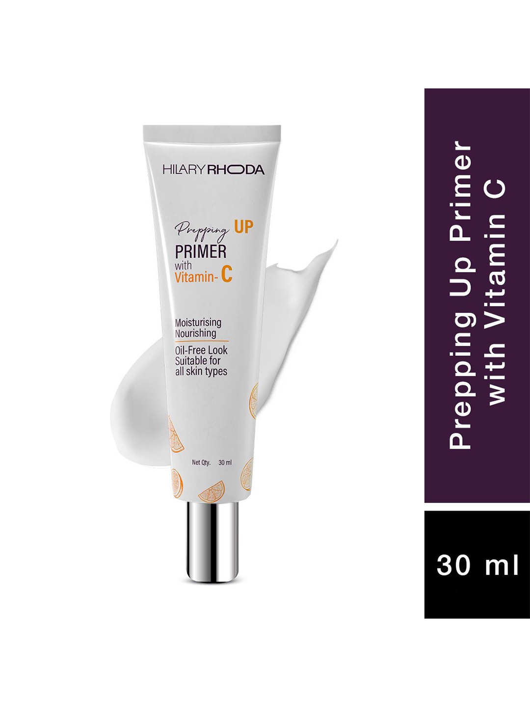 

Hilary Rhoda Prepping Up Pore Minimizer Primer With Vitamin C - 30 ml, White