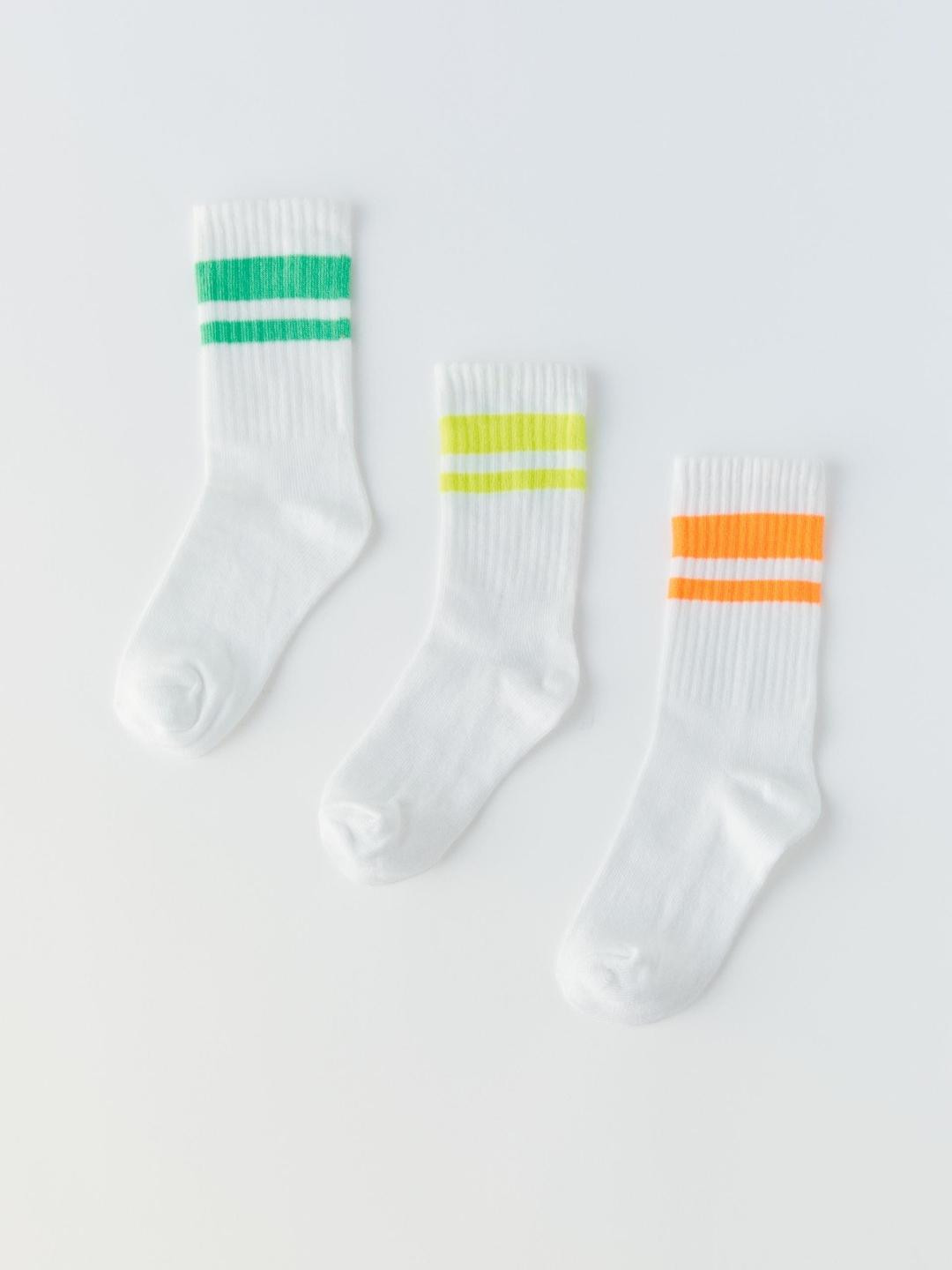 

ZARA Kids-Unisex Yellow Socks