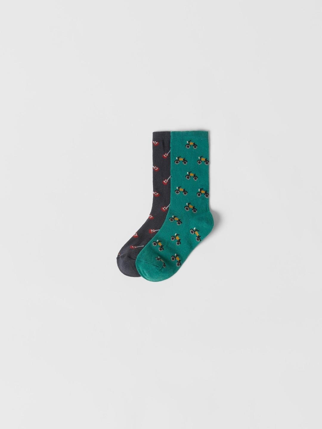 

ZARA Kids-Unisex Multi Socks