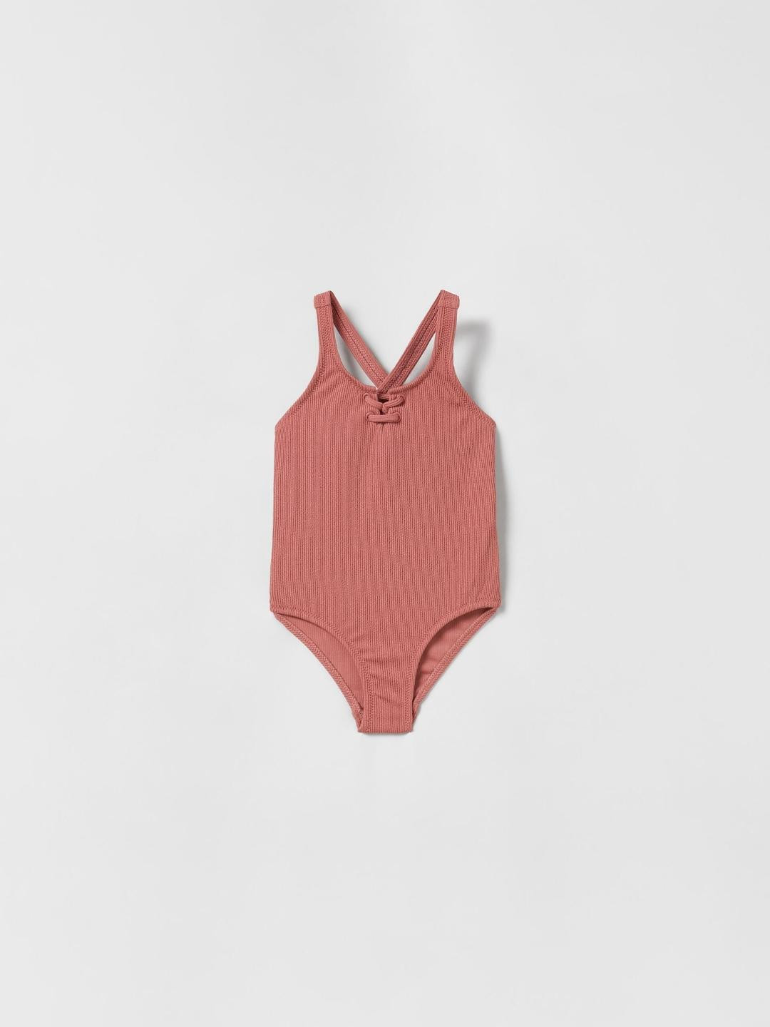 

ZARA Kids-Unisex Brown Swimwear