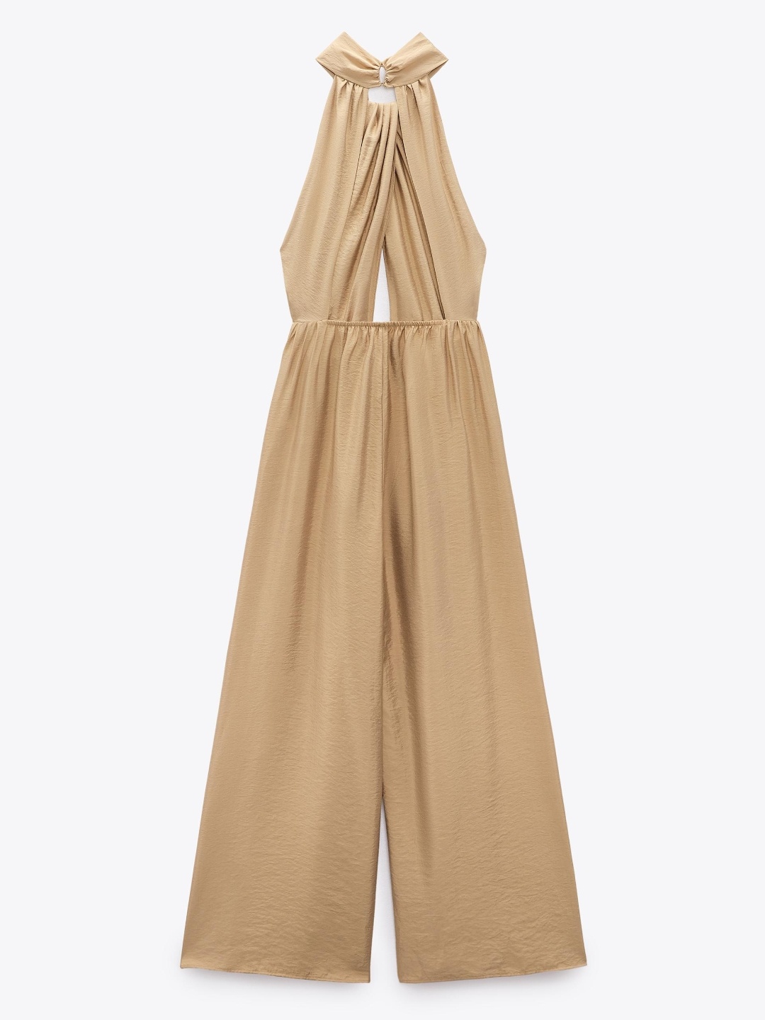 

ZARA Girls Beige Jumpsuit