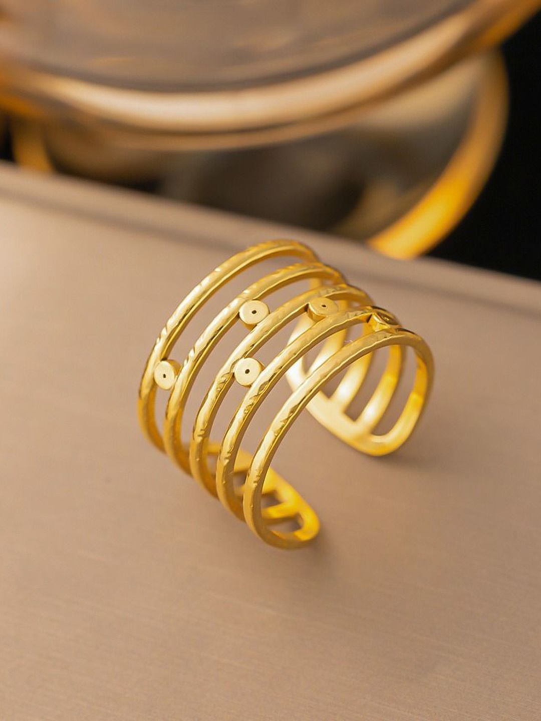 

MYKI Gold-Plated Finger Ring