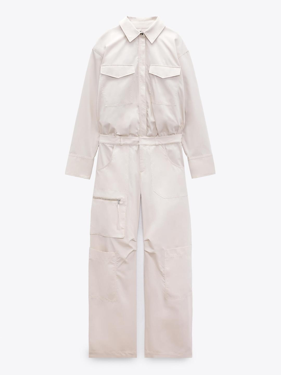 

ZARA Women Grey Jumpsuit