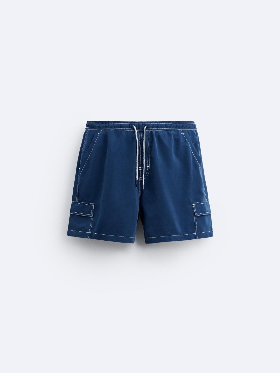 

ZARA Men Blue Swimwear