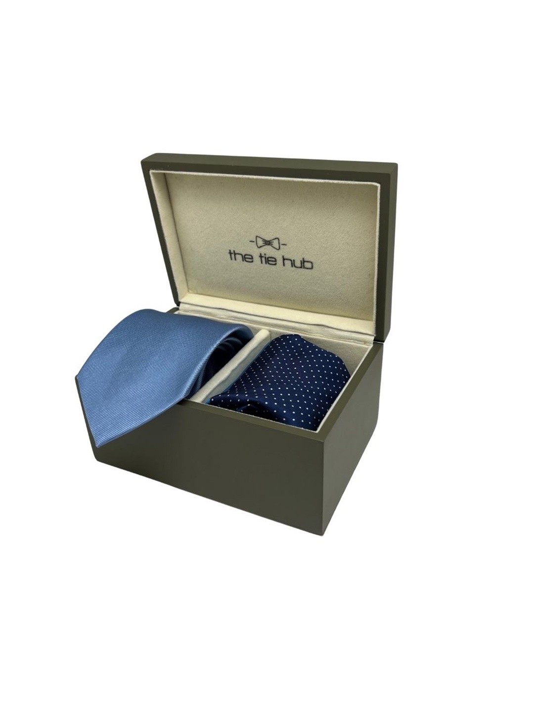 

The Tie Hub Men Accessory Gift Set, Blue