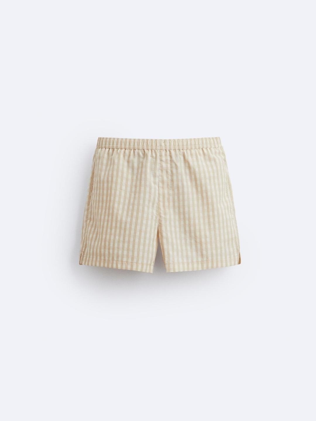 

ZARA Men Beige Swimwear