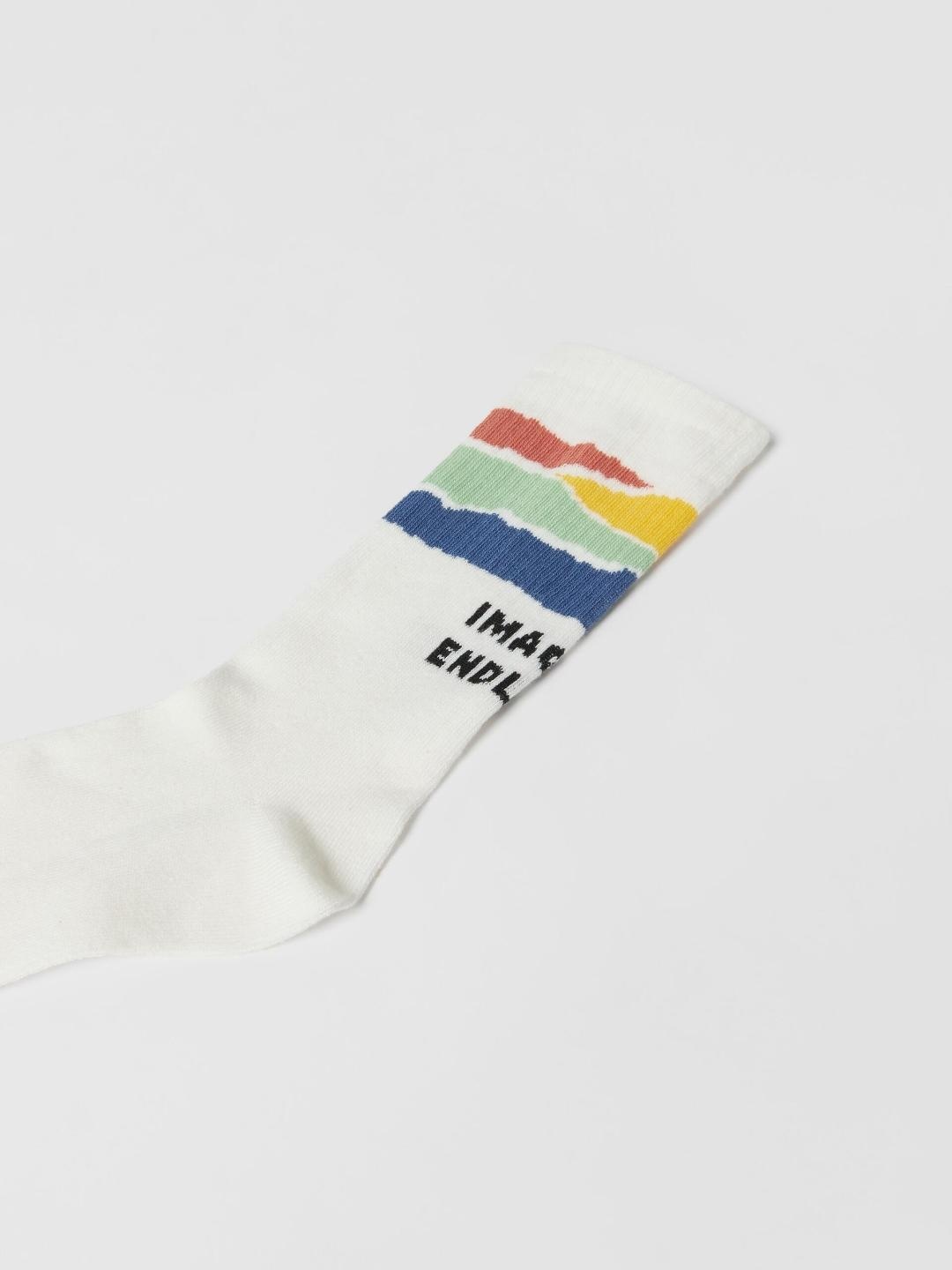 

ZARA Kids-Unisex Multi Socks