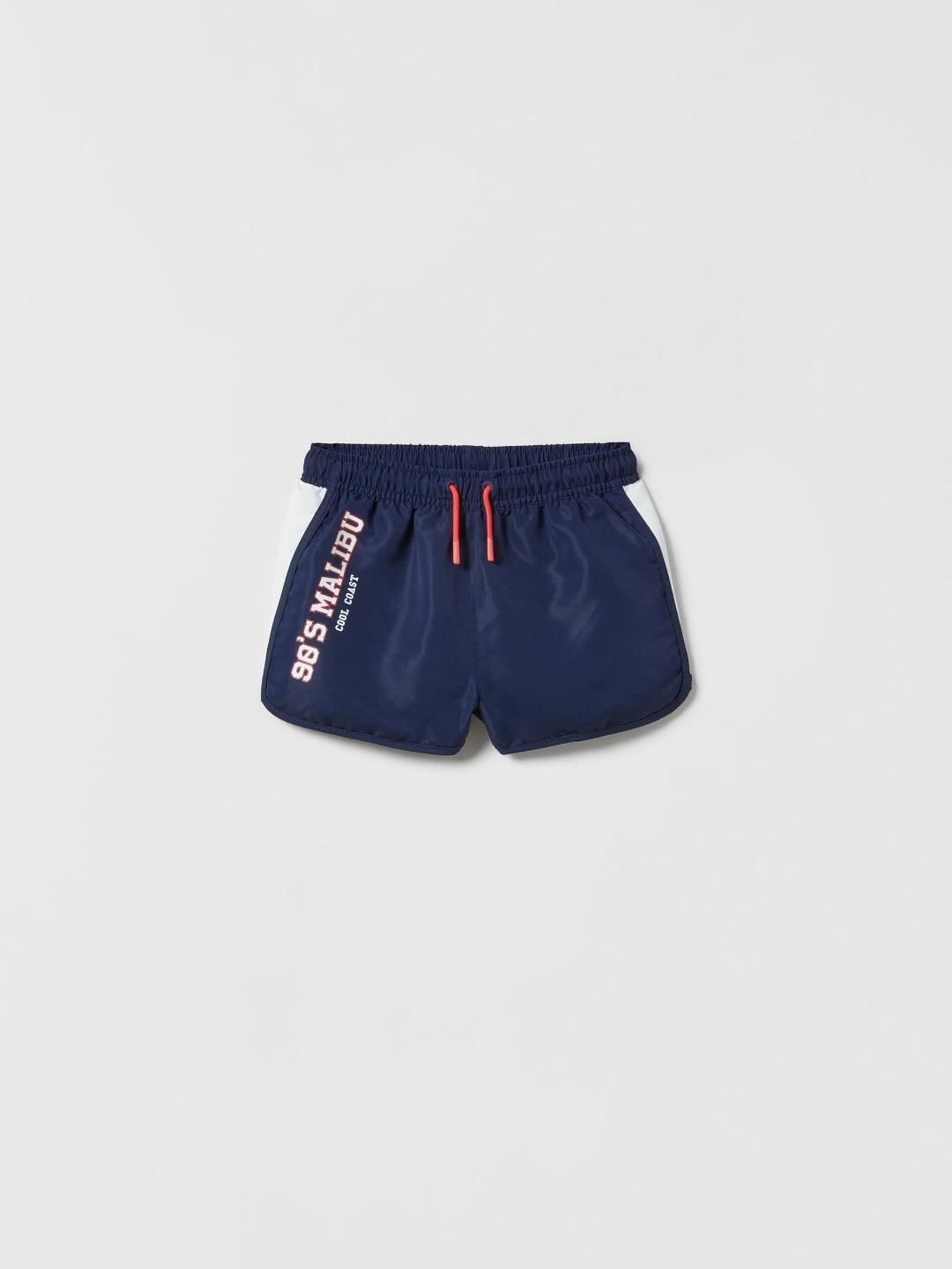 

ZARA Boys Navy Blue Swimwear