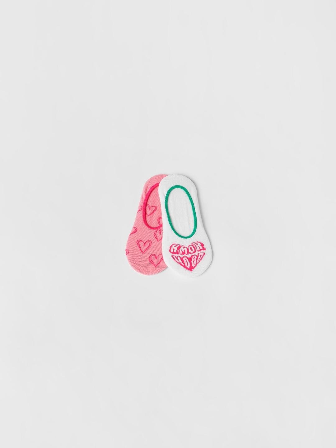 

ZARA Kids-Unisex Pink Socks