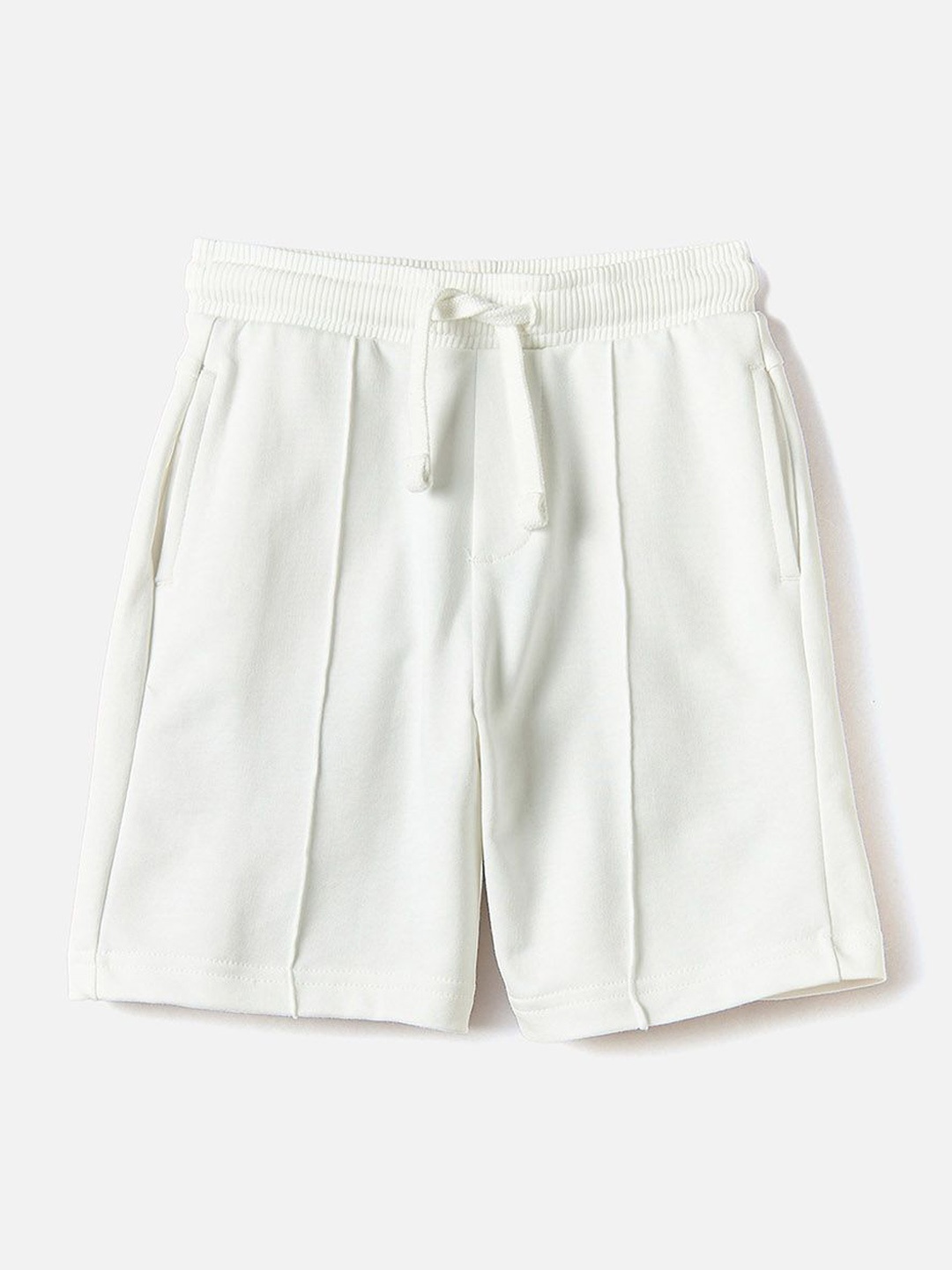 

Juniors by Babyshop Boys Cotton Regular Fit Shorts, White