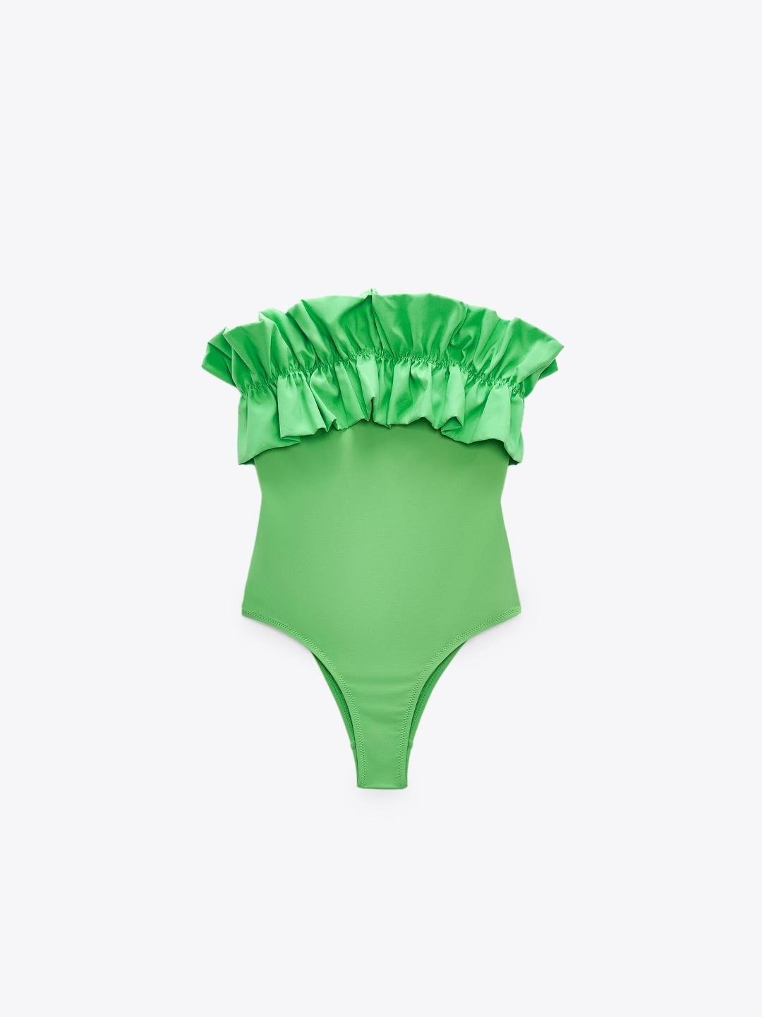 

ZARA Women Green Swimwear