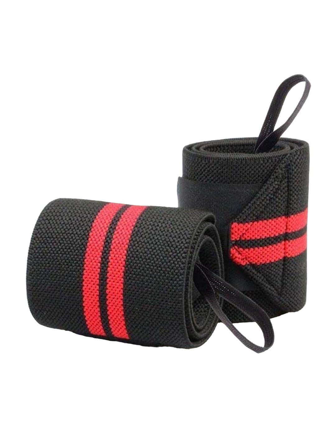 

Adbeni 2-Pcs Weight Lifting Wristbands, Black