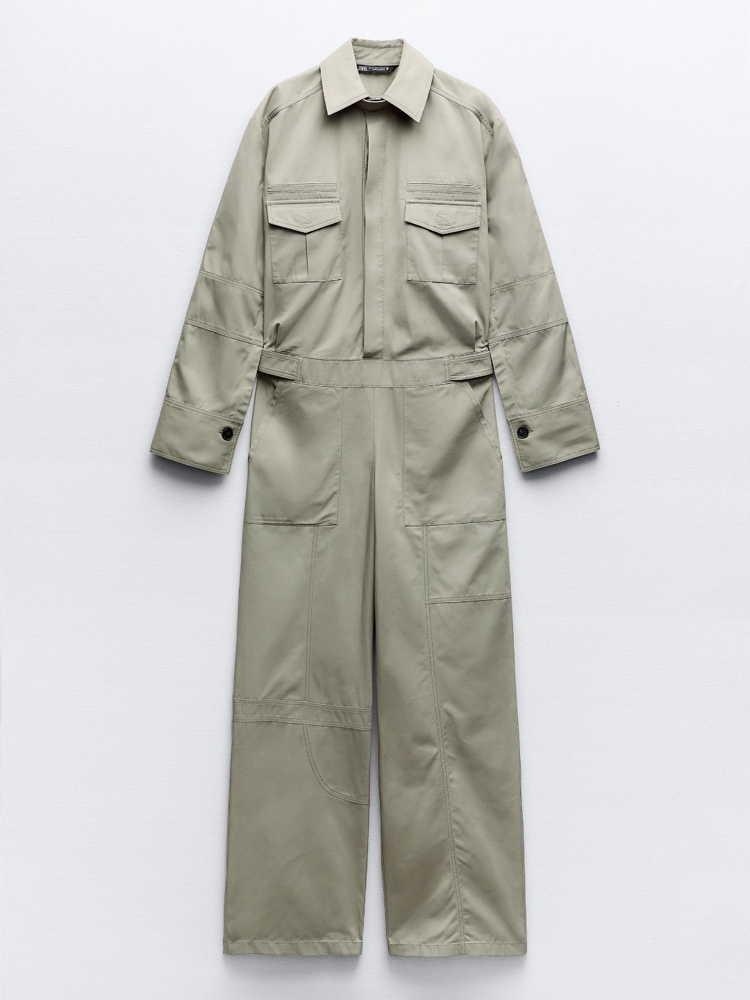

ZARA Women Green Jumpsuit