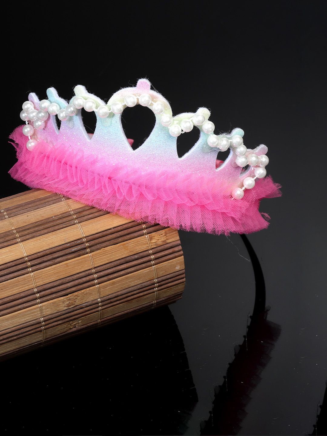 

Stoln Girls Beaded Hairband, Pink