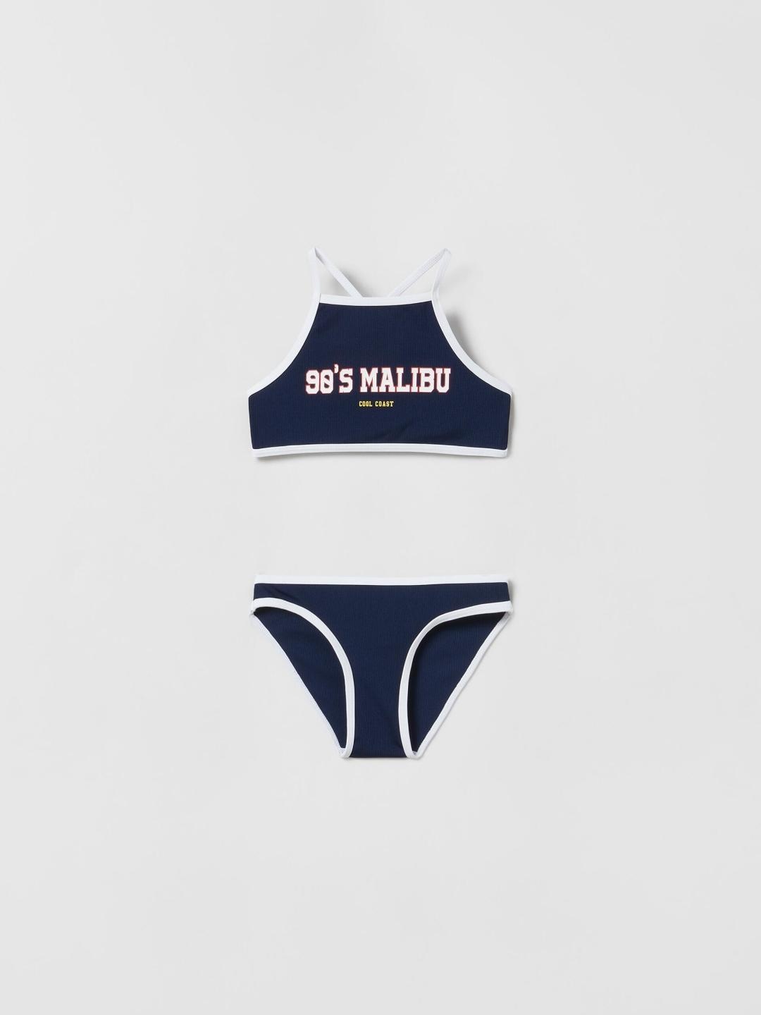 

ZARA Kids-Unisex Navy Blue Swimwear