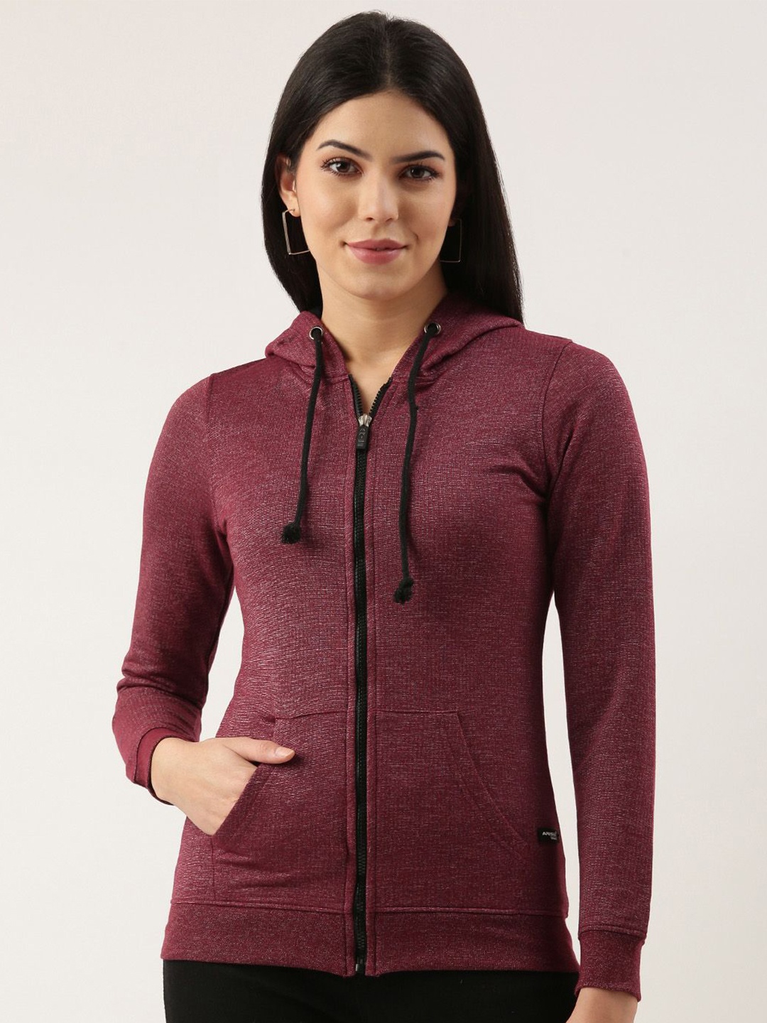

ARISE Women Hooded Sweatshirt, Maroon