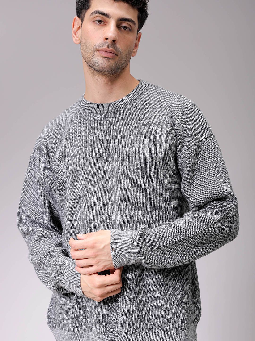

The Indian Garage Co Men Pullover, Grey