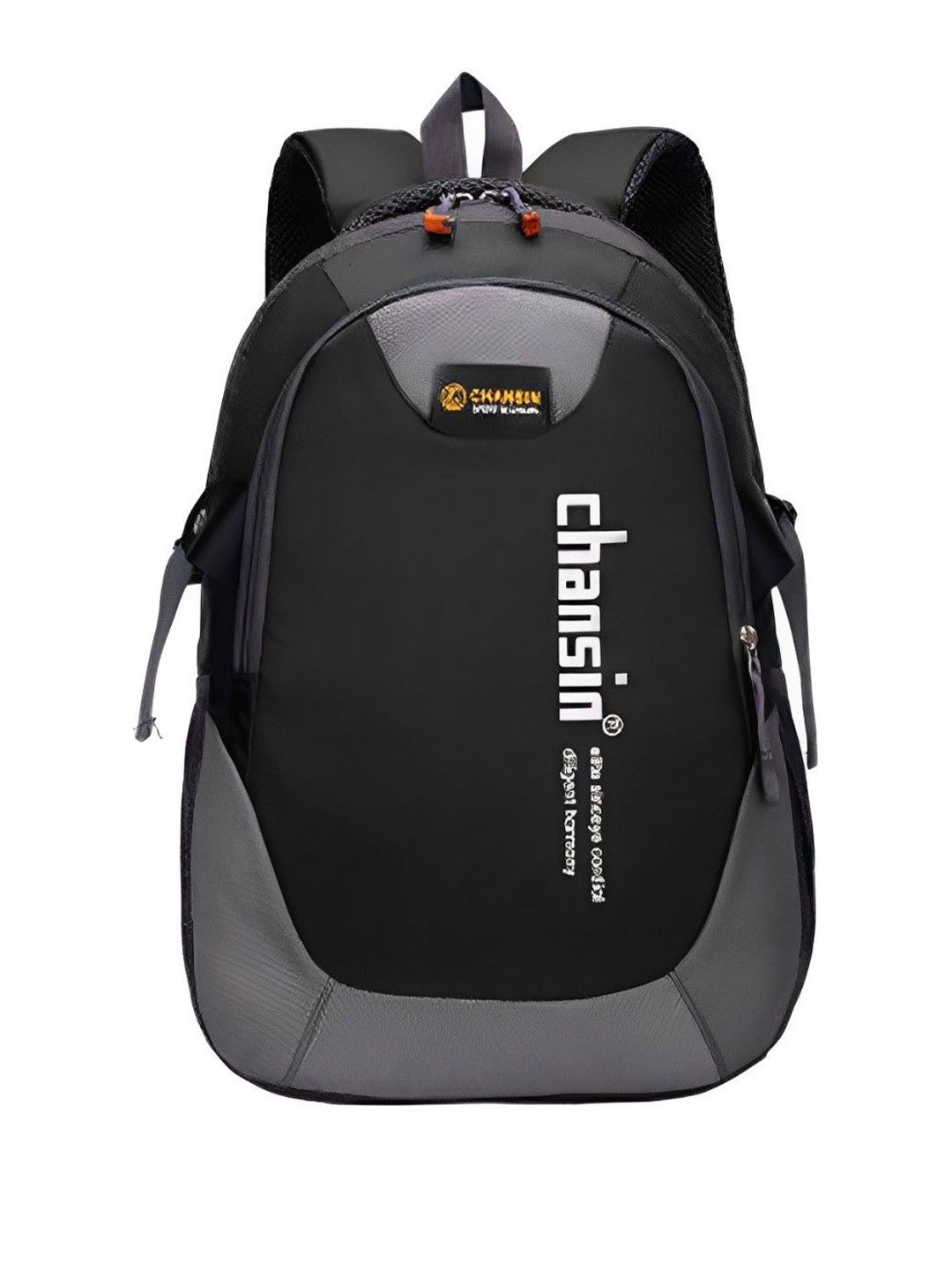 

SYGA Adults Colourblocked Large Capacity Oxford Cloth School and Sports Backpack, Black