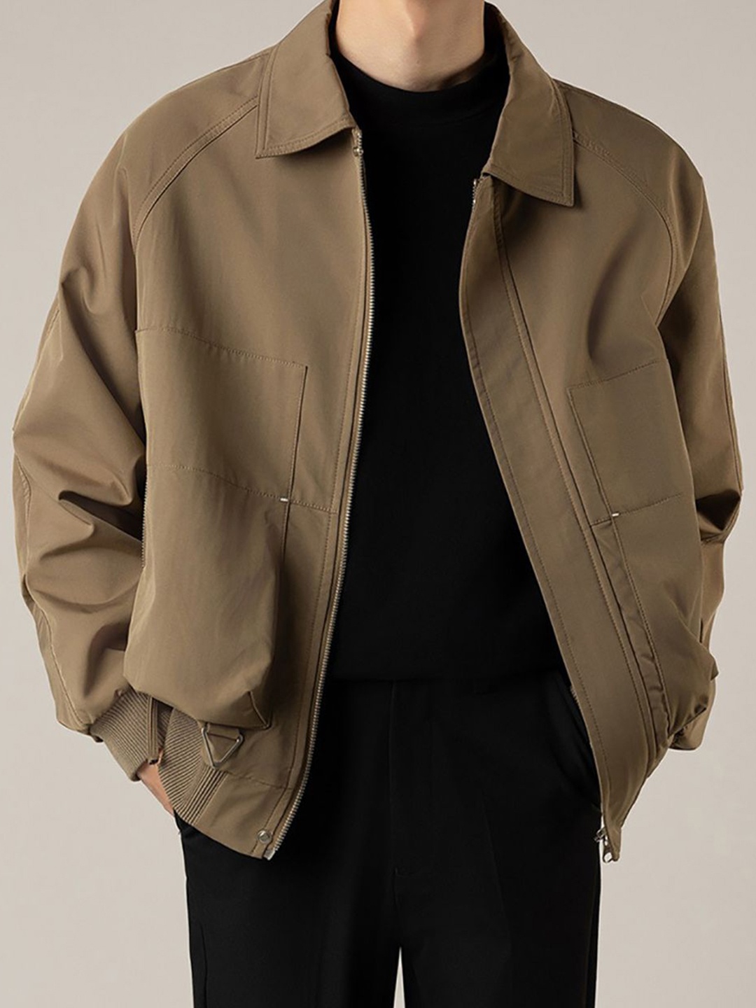 

StyleCast x Revolte Men Tailored Jacket, Khaki