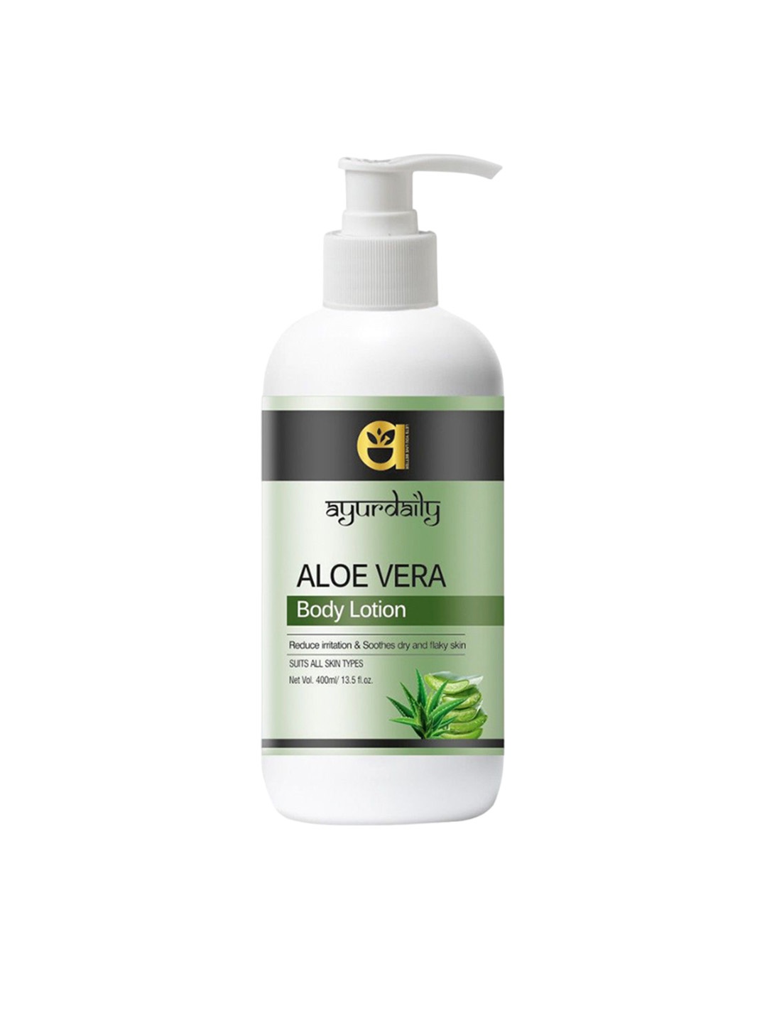 

Ayurdaily Aloevera Moisturizing Body Lotion - 400 ml, White