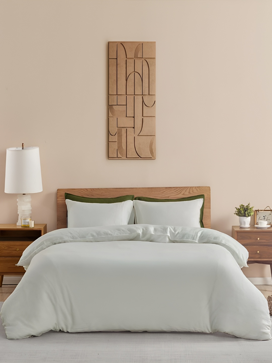 

HOMEMONDE Premium Grey 210 TC Cotton Single Duvet Cover