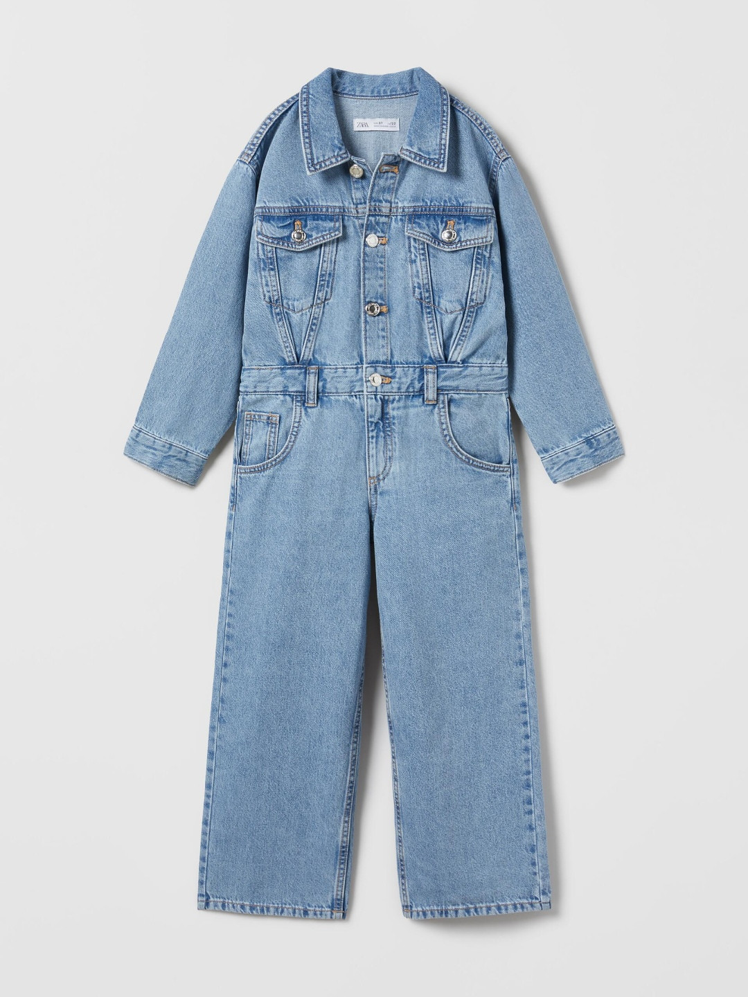 

ZARA Women Blue Jumpsuit