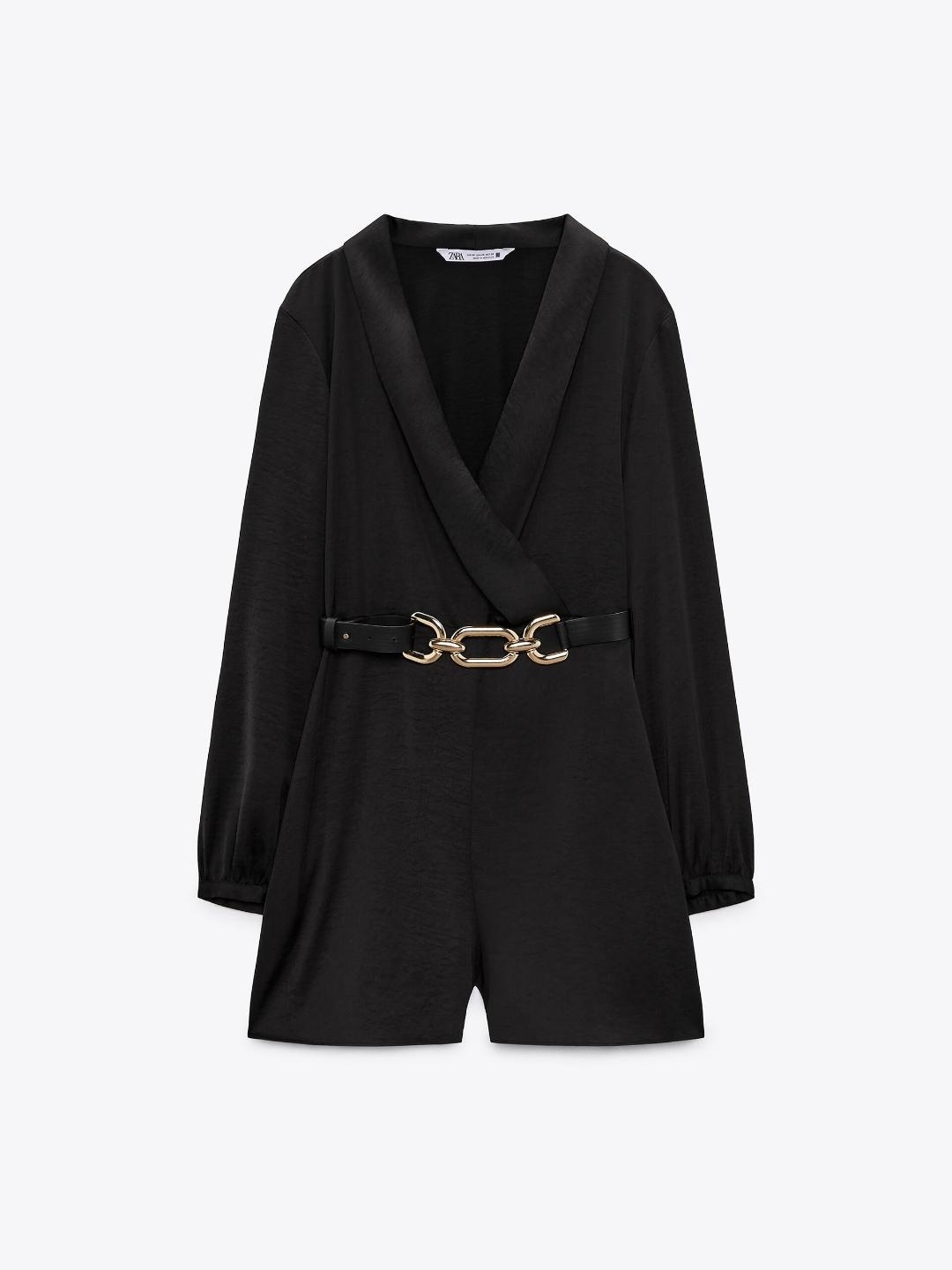 

ZARA Girls Black Jumpsuit