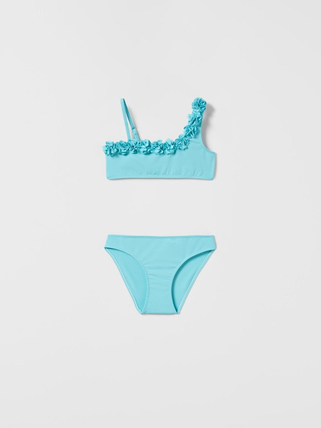 

ZARA Kids-Unisex Blue Swimwear